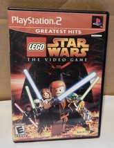 LEGO Star Wars The Video Game PS2 Sony PlayStation 2 Greatest Hits 278X - £5.85 GBP