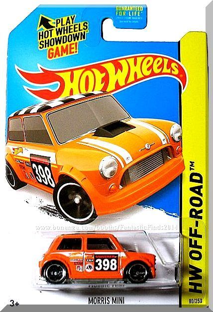 Hot Wheels - Morris Mini: HW Off Road 2015 - Road Rally #80/250 *Orange Edition*