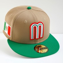 New Era Mexico 59Fifty Fitted Cap WBC Limited-Edition Khaki/Green/Gray - £70.74 GBP