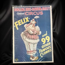 Vintage 1970 Ringling Bros and Barnum &amp; Bailey Poster - FELIX - $64.35