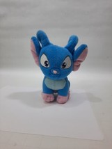 Blue Acara Neopets Plushie Stuffed Animal 7&quot; Toy Alien Cat  2003  Retired - £7.71 GBP