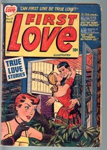 First Love #17-1952-Romance Triangle Cover ART-BOB Powell STORY-G/VG-SPICY G/VG - £34.52 GBP