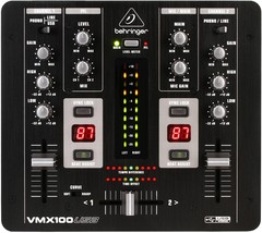 Behringer Pro Mixer VMX100USB Professional 2-Channel DJ Mixer with USB/A... - $229.96