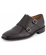 Men&#39;s Cole Haan Giraldo Double Monk II Strap Leather Loafers, C12444 Size 8 - $274.37 CAD
