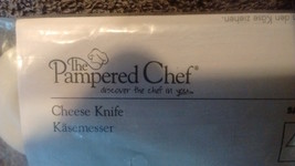 Cheese Knife -- quality Pampered Chef brand , nice !  - £7.83 GBP