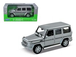 Mercedes Benz G Class Wagon Silver 1/24-1/27 Diecast Model Car by Welly - $33.77