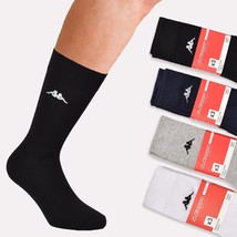 3 Pairs of Short Cotton Stretch Socks for Men Women Unisex Kappa K546 - £5.98 GBP