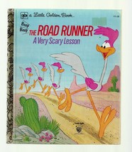 Little Golden Book The Road Runner A Very Scary Lesson EX++1981 8TH - £11.73 GBP