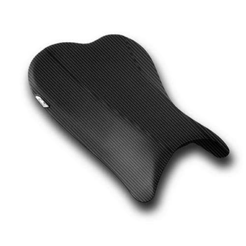 Suzuki GSXR 750 Seat Cover 2006-2007 Carbon Fiber Look Front Rider Black... - $60.27