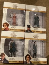 Wizarding World Figurine Fantastic Beasts Lot Of 4 Newt, Tina, Queen, albus - $59.39