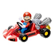 The Super Mario Bros. Movie 2.5/6cm Mario Figure with Pull Back Racer - $17.99