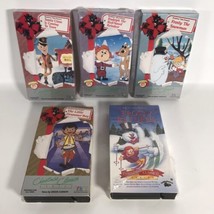 Christmas Classics Series Set 5 VHS Movies Frosty Rudolph Santa Drummer Boy - £19.51 GBP