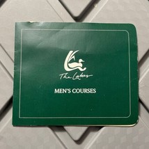 The Lakes Golf Course Scorecard Westerville Ohio Pre Owned Filled Out 1990s - $169.87 MXN