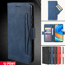 For Xiaomi Redmi Note 9S 9 8 8T 7 K20 9T Pro Case Leather Wallet Card Flip Cover - £47.26 GBP