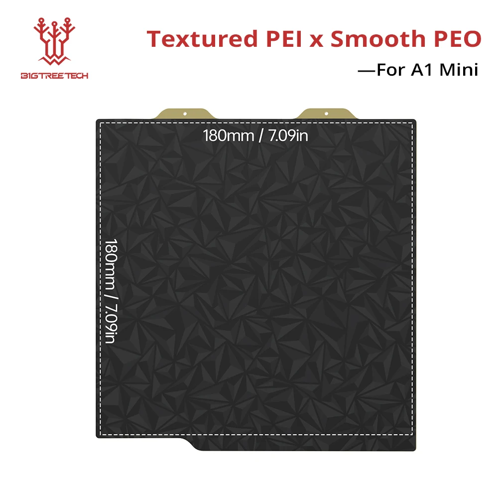 [180mm PEOxPEI] BIGTREETECH Panda Build Plate 256MM 180MM Double Side Te... - $29.94 MXN