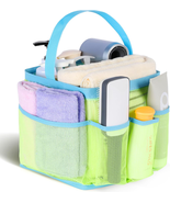 Mesh Shower Caddy Portable, 8-Pocket Large Capacity, Quick Dry, Easy Cle... - $13.82