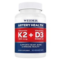 Vitamin D3 And Vitamin K2 Vit D3 Supplement D With Plus K Weider Products 90 Ct - £20.84 GBP