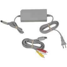 Nintendo Wii OEM AC Adapter RVL-002 &amp; AV Cable RVL-009 - $13.26