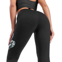 Women&#39;s Comfort Sports Yoga Pants Skull and Snake - £25.34 GBP+