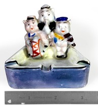 Vintage Walt Disney&#39;s: 3 Little Pigs Lustreware Ashtray (Japan, Circa 1930&#39;s) - £29.10 GBP