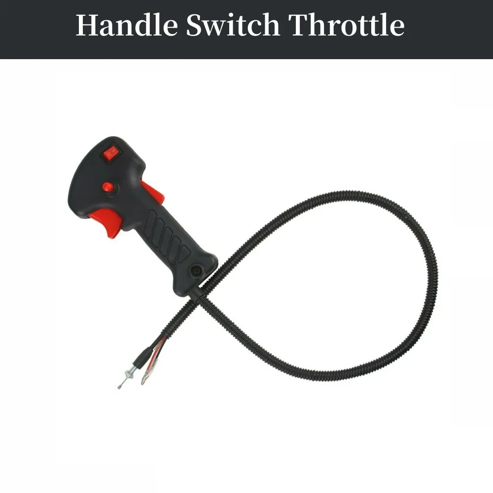 Brush Cutter Throttle Trigger Cable Gr Tmer Handle Switch Lawn Mower Pow... - $1,052.54 MXN