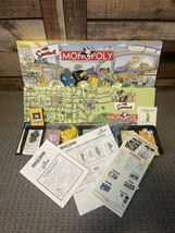 The Simpsons Monopoly Board Game 2001 Great Condition MISSING 1 Token Gr... - $28.17