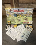 The Simpsons Monopoly Board Game 2001 Great Condition MISSING 1 Token Gr... - $39.29 CAD