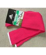 Adidas  Men&#39;s METRO SOCK Cushion Pink White Design Soccer Socks Sz S - €12,18 EUR