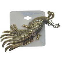Vintage Rhinestone Tropical Bird pin New - £20.15 GBP