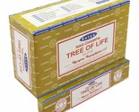 Satya TREE OF LIFE Incense Sticks Hand Rolled Home Fragrance AGARBATTI 1... - $20.44