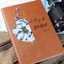Personalized Prayer Journal - Floral Christian Faith Gift, Religious Jou... - £38.67 GBP