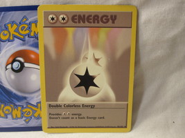 1999 Pokemon Card #96/102: Energy - Double Colorless Energy - Base Set - £5.90 GBP