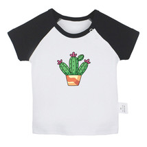 Nature Pattern Cactus T shirt Newborn Baby T-shirt Infant Tops Kids Graphic Tees - £7.78 GBP+