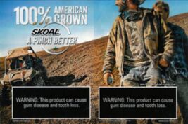 Skoal Chewing Tobacco Advertising Ad Metal Sign 12x8in Retro Snuff Chew v - €21,20 EUR