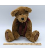 Boyds Bears PENDLETON J.BRUIN #510400-11 1998 16” Plush Bear/Burgundy Bo... - $25.57 CAD