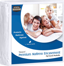 Bed Bug Matress Protector Encasement Hypoallergenic Waterproof Cover Bed... - $24.64+