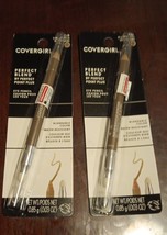2 COVERGIRL Perfect Blend Eyeliner Pencil #130 Smoky Taupe (P13/13) - $19.57