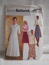 Butterick B4350 Sewing Pattern Size AA 6~8~10~12 Loose Fitting Flared Sk... - £5.41 GBP