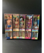 Barbie Rio De Janeiro Set, Barbie, Ken, Lea, Theresa, Skipper - £103.03 GBP