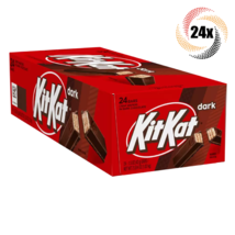 Full Box 24x Packs Kit Kat Dark Crispy Wafers In Dark Chocolate Candy | 1.5oz - $48.26