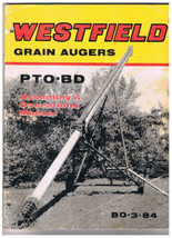 Westfield Grain Augers PTO Assembly &amp; Operations Manual 1983 - £11.82 GBP