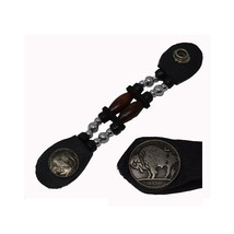 Brown Bead Buffalo Nickel Vest Extender - $467.94 MXN
