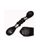 Brown Bead Buffalo Nickel Vest Extender - $467.94 MXN