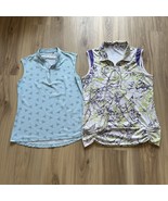 Nivo Women&#39;s Sleeveless Polo Golf Pickleball Tennis Size Medium Lot of 2... - $330.40 MXN