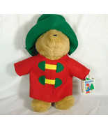 Paddington Bear In Red Rain Coat With Bag and Tree 17 &quot; Tall Sears - £14.90 GBP