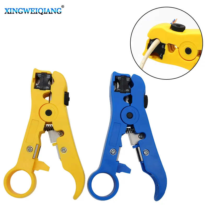 Automatic Stripping Pliers Universal Coaxial Cable Wire Stripper Crimping Tools - £7.99 GBP+
