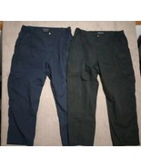 511 Tactical Series Pants LOT OF 2 Men’s 38x30 Cargo Military Ripstop Camp Hunt - $40.00