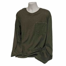 Ariat Rebar T Shirt Long Sleeve Mens XXL 2XL Logo Pocket Work Wear - £20.80 GBP