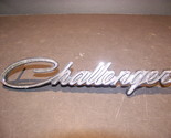 1970 DODGE CHALLENGER GRILL SCRIPT EMBLEM OEM #2998546 - £107.65 GBP