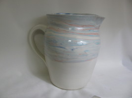 Large Colored Porcelain Pitcher RKC032 - £35.97 GBP